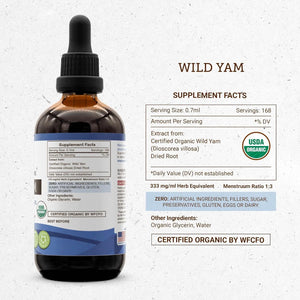 SECRETS OF THE TRIBE - Secrets of the Tribe Wild Yam Organic Tincture 4 Fl. Oz. - The Red Vitamin MX - Suplementos Alimenticios - {{ shop.shopifyCountryName }}