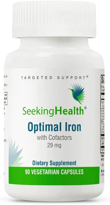 SEEKING HEALTH - Seeking Health Optimal Iron with Cofactors 90 Capsulas - The Red Vitamin MX - Suplementos Alimenticios - {{ shop.shopifyCountryName }}