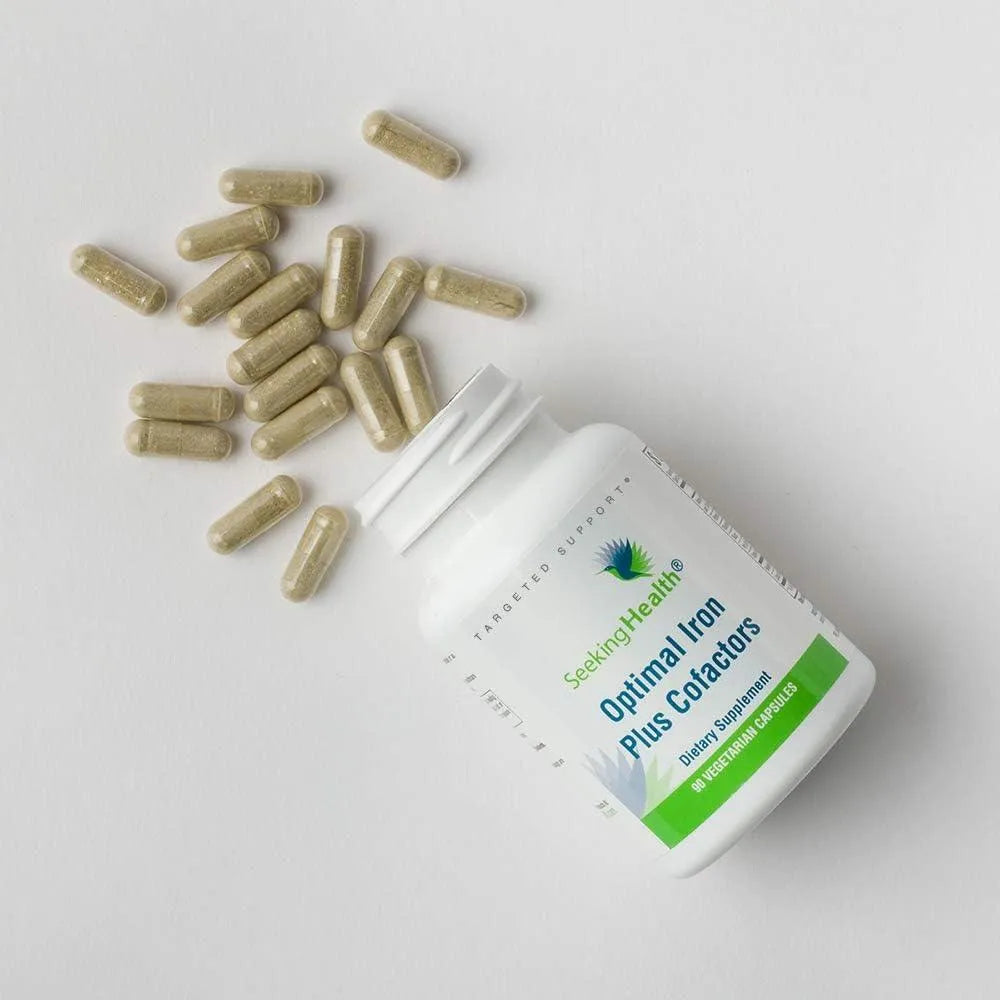 SEEKING HEALTH - Seeking Health Optimal Iron with Cofactors 90 Capsulas - The Red Vitamin MX - Suplementos Alimenticios - {{ shop.shopifyCountryName }}