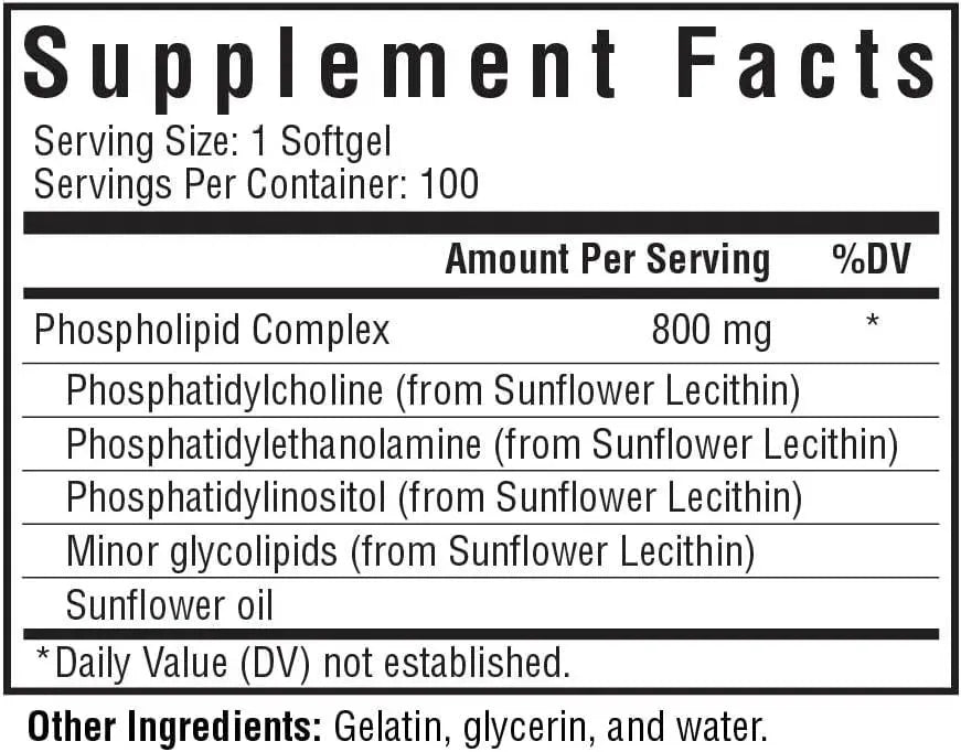 SEEKING HEALTH - Seeking Health Optimal PC 800mcg Blended Phospholipid Complex 100 Capsulas Blandas - The Red Vitamin MX - Suplementos Alimenticios - {{ shop.shopifyCountryName }}