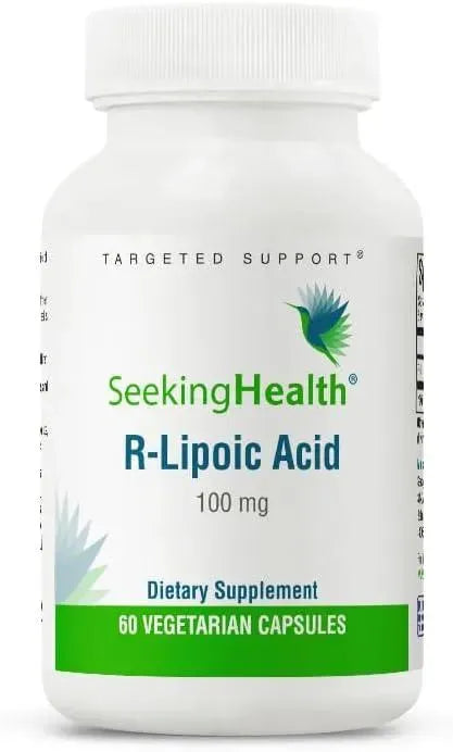 SEEKING HEALTH - Seeking Health R-Lipoic Acid 100Mg. 60 Capsulas - The Red Vitamin MX - Suplementos Alimenticios - {{ shop.shopifyCountryName }}