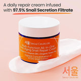 SEOULCEUTICALS - SeoulCeuticals Korean Skin Care 97.5% Snail Mucin Repair Cream 2Oz. - The Red Vitamin MX - Sueros Para La Cara - {{ shop.shopifyCountryName }}