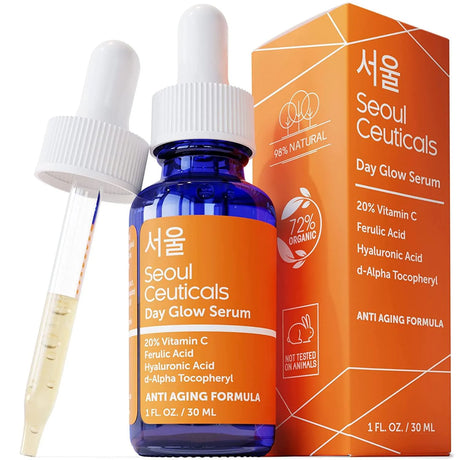 SEOULCEUTICALS - SeoulCeuticals Korean Skin Care Korean Beauty - 20% Vitamin C Hyaluronic Acid Serum + CE Ferulic Acid 30Ml. - The Red Vitamin MX - Sueros Para La Cara - {{ shop.shopifyCountryName }}