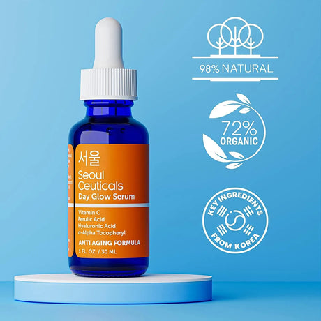 SEOULCEUTICALS - SeoulCeuticals Korean Skin Care Korean Beauty - 20% Vitamin C Hyaluronic Acid Serum + CE Ferulic Acid 30Ml. - The Red Vitamin MX - Sueros Para La Cara - {{ shop.shopifyCountryName }}