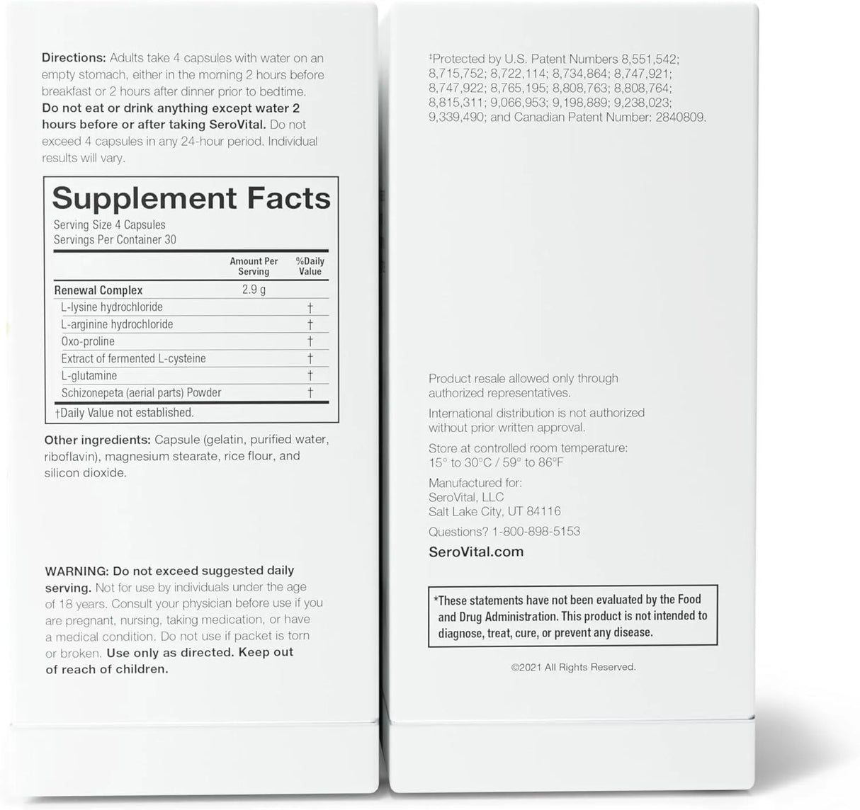 SEROVITAL - Serovital Renewal Complex 120 Capsulas - The Red Vitamin MX - Suplementos Alimenticios - {{ shop.shopifyCountryName }}