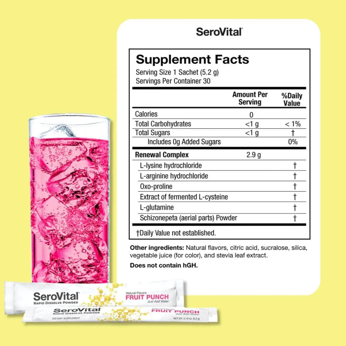 SEROVITAL - Serovital Renewal Complex Fruit Punch 30 Paquetes - The Red Vitamin MX - Suplementos Alimenticios - {{ shop.shopifyCountryName }}