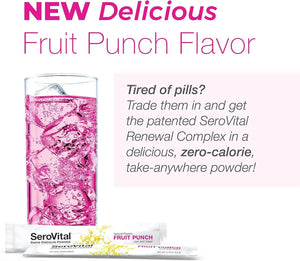 SEROVITAL - Serovital Renewal Complex Fruit Punch 30 Paquetes - The Red Vitamin MX - Suplementos Alimenticios - {{ shop.shopifyCountryName }}