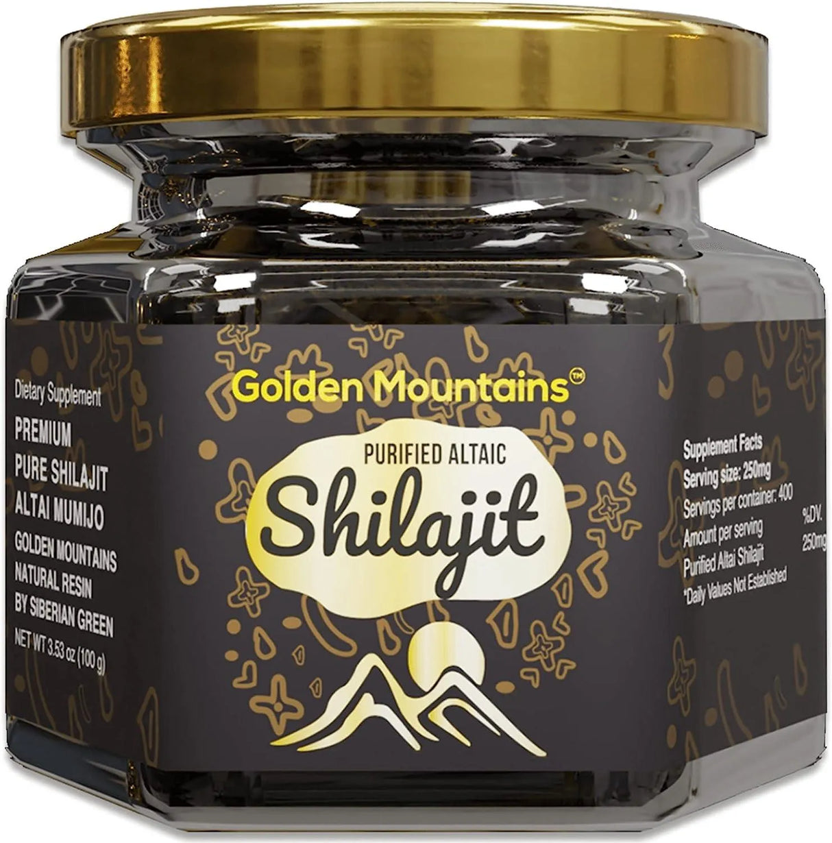 SIBERIAN GREEN - Siberian Green Pure Authentic Siberian Altai "Golden Mountains" Shilajit Resin 100Gr. - The Red Vitamin MX - Suplementos Alimenticios - {{ shop.shopifyCountryName }}