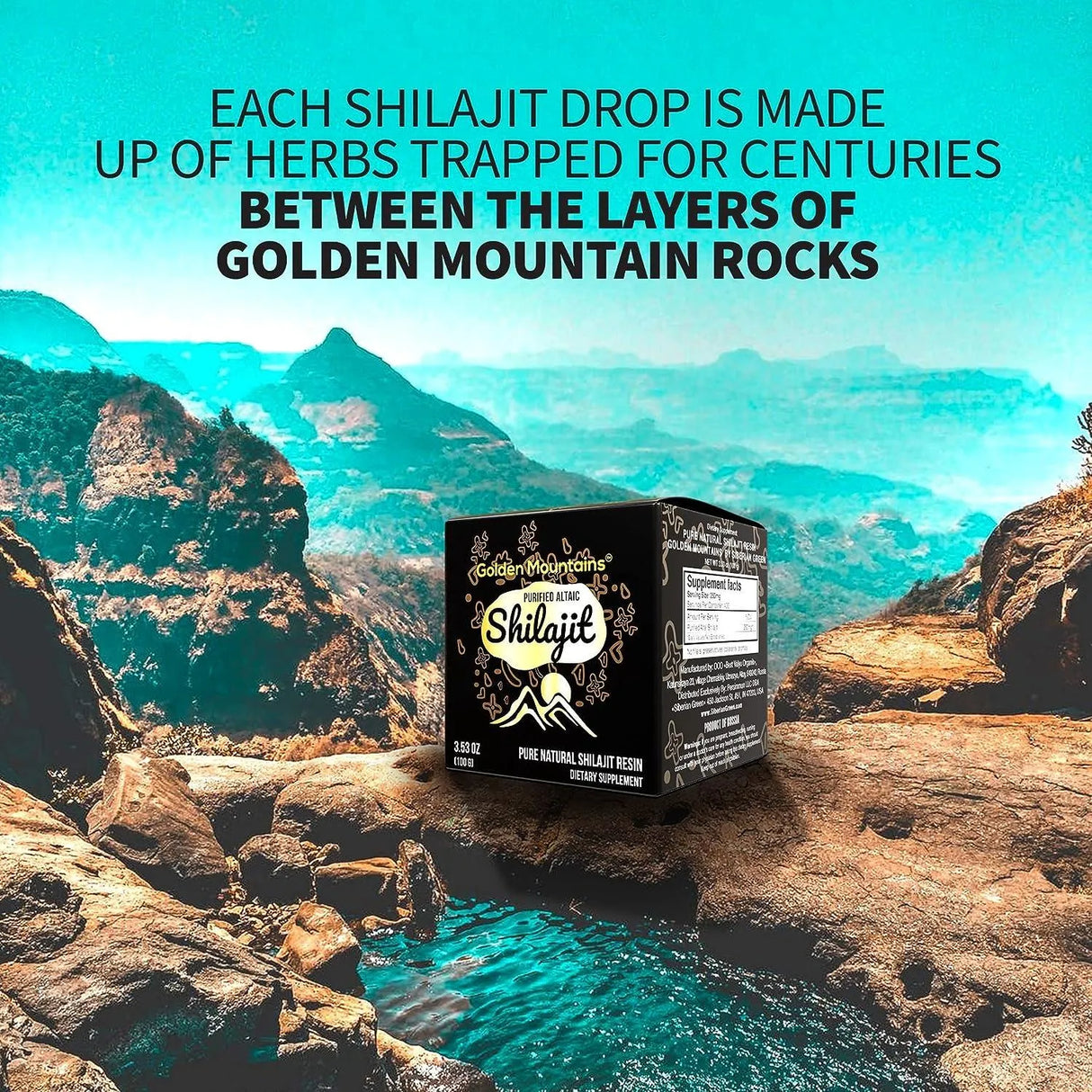 SIBERIAN GREEN - Siberian Green Pure Authentic Siberian Altai "Golden Mountains" Shilajit Resin 100Gr. - The Red Vitamin MX - Suplementos Alimenticios - {{ shop.shopifyCountryName }}