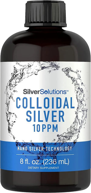 SILVER SOLUTIONS - Silver Solutions Colloidal Silver 10 PPM 236Ml. - The Red Vitamin MX - Suplementos Alimenticios - {{ shop.shopifyCountryName }}