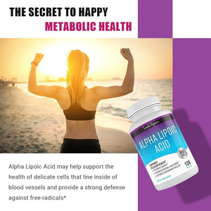 SIMPLE-ORGANICS - Simple-Organics Alpha Lipoic Acid 600Mg. 120 Capsulas - The Red Vitamin MX - Suplementos Alimenticios - {{ shop.shopifyCountryName }}