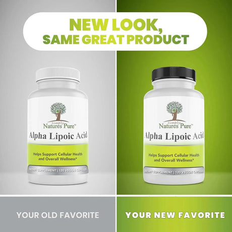 SIMPLY NATURES PURE - Simply Natures Pure Alpha Lipoic Acid 600Mg. 120 Capsulas - The Red Vitamin MX - Suplementos Alimenticios - {{ shop.shopifyCountryName }}