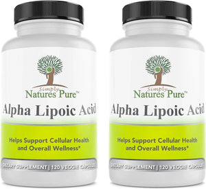 SIMPLY NATURES PURE - Simply Natures Pure Alpha Lipoic Acid 600Mg. 240 Capsulas - The Red Vitamin MX - Suplementos Alimenticios - {{ shop.shopifyCountryName }}