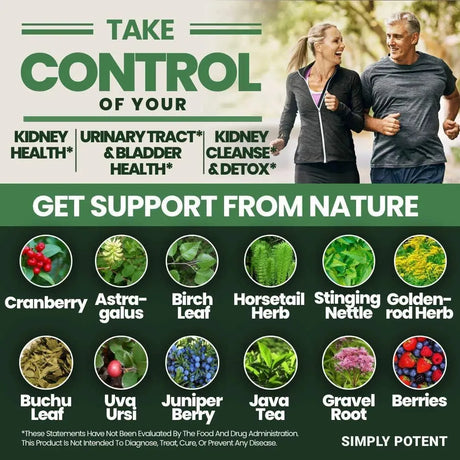 SIMPLY POTENT - Simply Potent Kidney Support 60 Capsulas - The Red Vitamin MX - Suplementos Alimenticios - {{ shop.shopifyCountryName }}