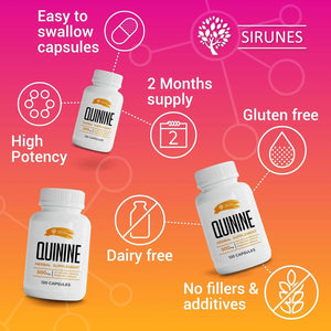 SIRUNES - Sirunes Quinine 1000Mg. 120 Tabletas - The Red Vitamin MX - Suplementos Alimenticios - {{ shop.shopifyCountryName }}