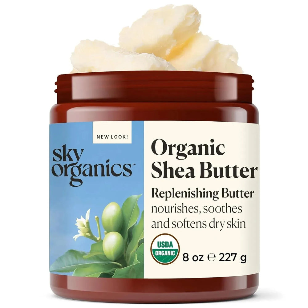 SKY ORGANICS - Sky Organics Organic Shea Butter 227Gr. - The Red Vitamin MX - Cremas Corporales - {{ shop.shopifyCountryName }}