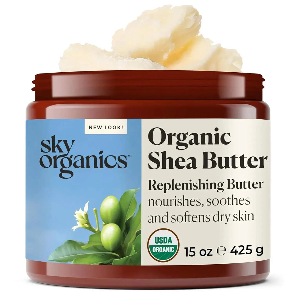 SKY ORGANICS - Sky Organics Organic Shea Butter 425Gr. - The Red Vitamin MX - Cremas Corporales - {{ shop.shopifyCountryName }}