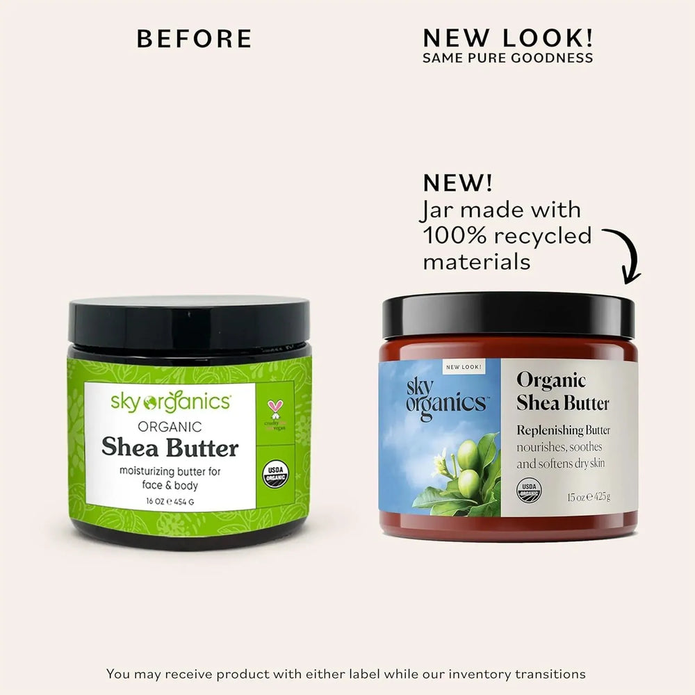 SKY ORGANICS - Sky Organics Organic Shea Butter 425Gr. - The Red Vitamin MX - Cremas Corporales - {{ shop.shopifyCountryName }}
