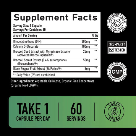 SM Nutrition - SMNutrition DIM 300Mg. For Men 60 Capsulas - The Red Vitamin MX - Suplementos Alimenticios - {{ shop.shopifyCountryName }}