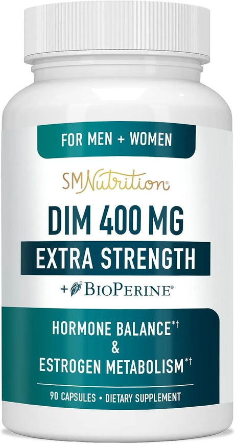 SM Nutrition - SMNutrition DIM Supplement 400Mg. Extra Strength 90 Capsulas - The Red Vitamin MX - Suplementos Alimenticios - {{ shop.shopifyCountryName }}