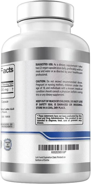 SMART NUTRA LABS - Smart Nutra Labs Alpha Lipoic Acid 600Mg. 240 Capsulas - The Red Vitamin MX - Suplementos Alimenticios - {{ shop.shopifyCountryName }}