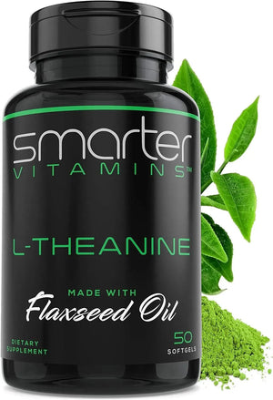 SMARTER VITAMINS - SmarterVitamins L-Theanine 250Mg. 50 Capsulas Blandas - The Red Vitamin MX - Suplementos Alimenticios - {{ shop.shopifyCountryName }}