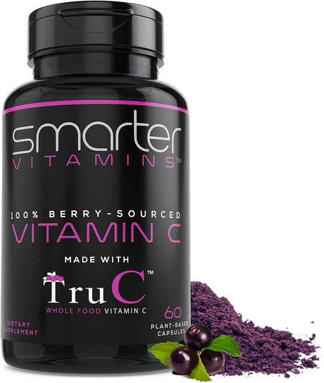 SMARTER VITAMINS - SmarterVitamins Raw Whole Food Vitamin C 60 Capsulas - The Red Vitamin MX - Suplementos Alimenticios - {{ shop.shopifyCountryName }}