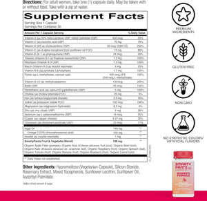 SMARTYPANTS - SmartyPants Multivitamin for Women 30 Capsulas - The Red Vitamin MX - Suplementos Alimenticios - {{ shop.shopifyCountryName }}
