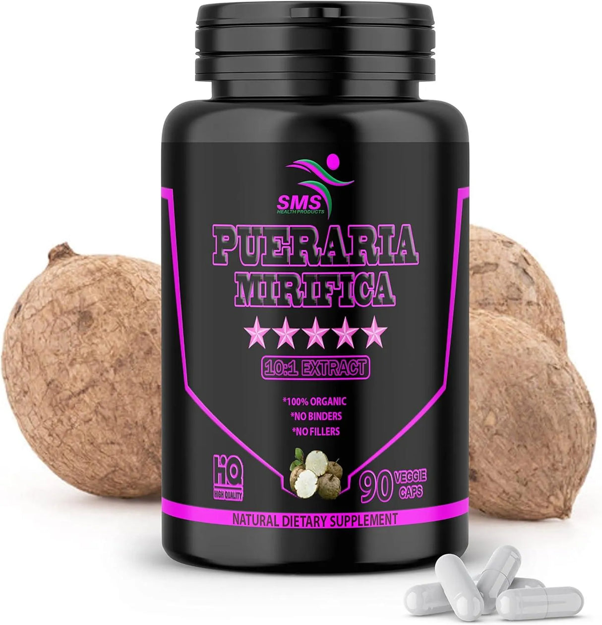 SMS - SMS Pueraria Mirifica 1000Mg. 90 Capsulas - The Red Vitamin MX - Suplementos Alimenticios - {{ shop.shopifyCountryName }}