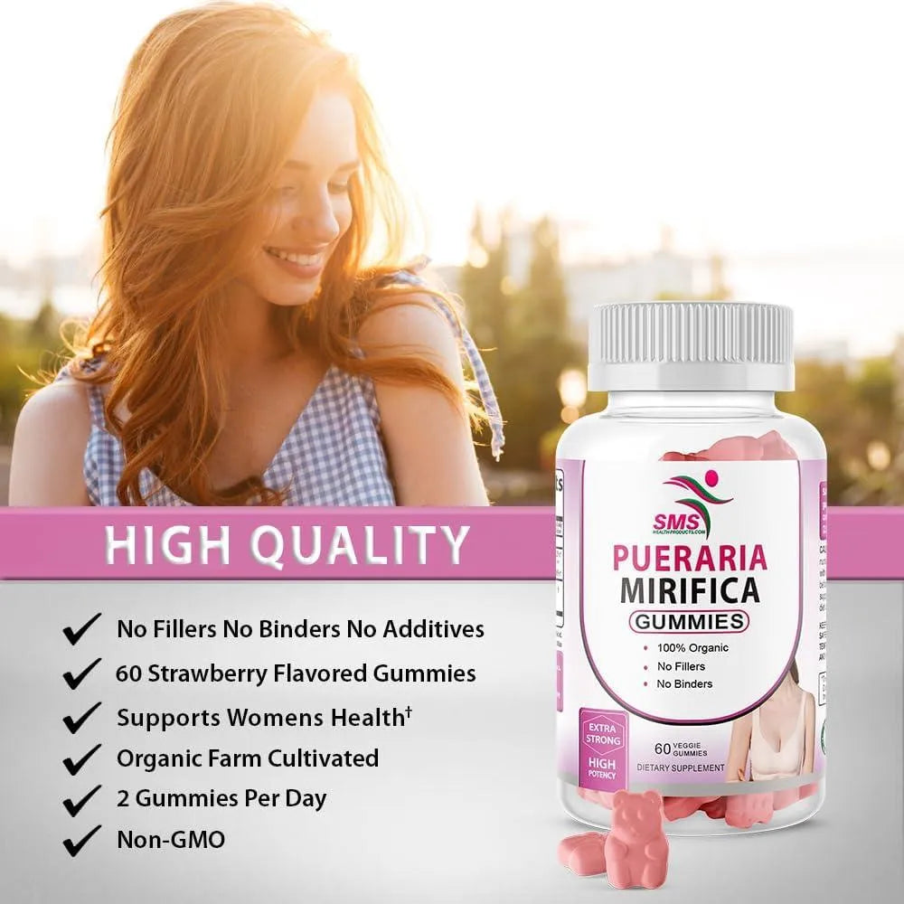 SMS - SMS Pueraria Mirifica Gummy 60 Gomitas - The Red Vitamin MX - Suplementos Alimenticios - {{ shop.shopifyCountryName }}