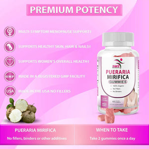 SMS - SMS Pueraria Mirifica Gummy 60 Gomitas - The Red Vitamin MX - Suplementos Alimenticios - {{ shop.shopifyCountryName }}