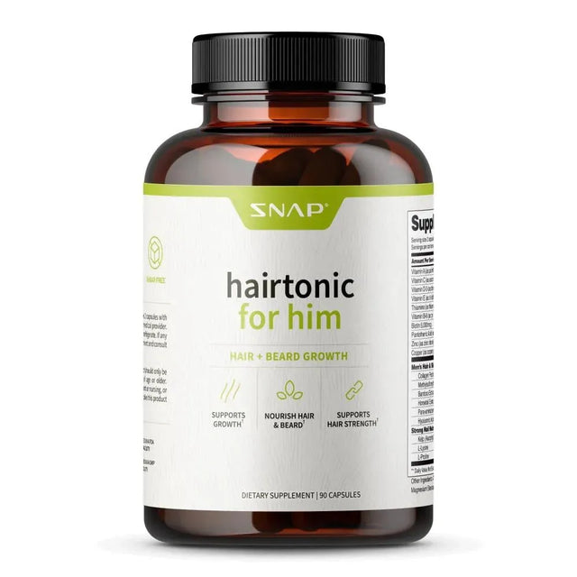 SNAP - Snap Hair Growth Supplement for Men 90 Capsulas - The Red Vitamin MX - Suplementos Alimenticios - {{ shop.shopifyCountryName }}