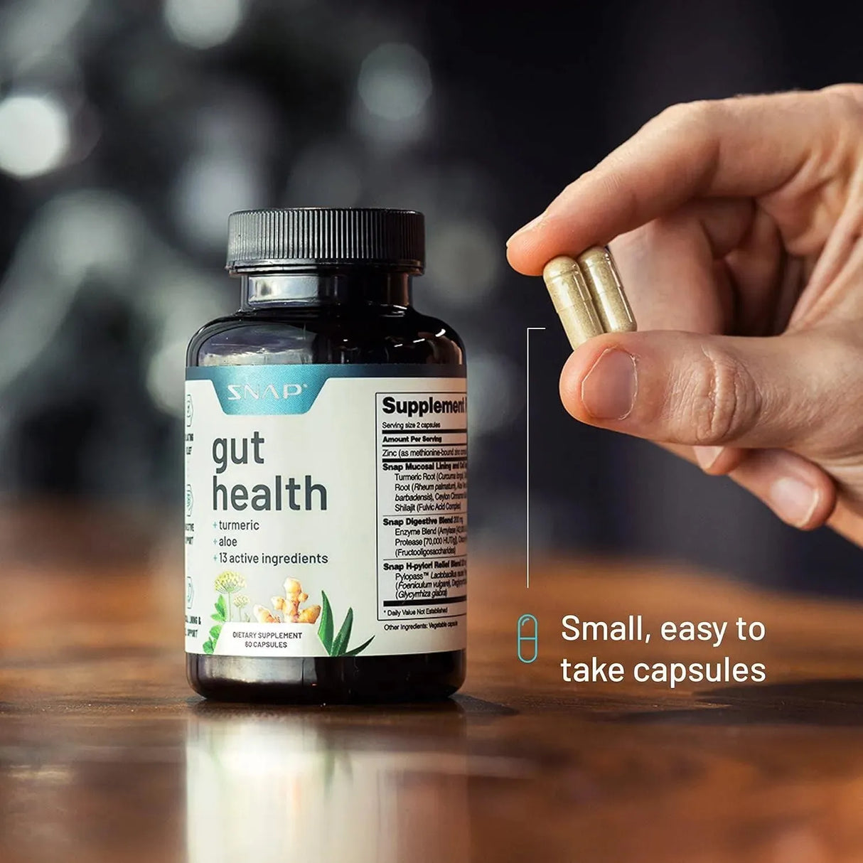 SNAP - Snap Supplements Gut Health 60 Capsulas - The Red Vitamin MX - Suplementos Alimenticios - {{ shop.shopifyCountryName }}