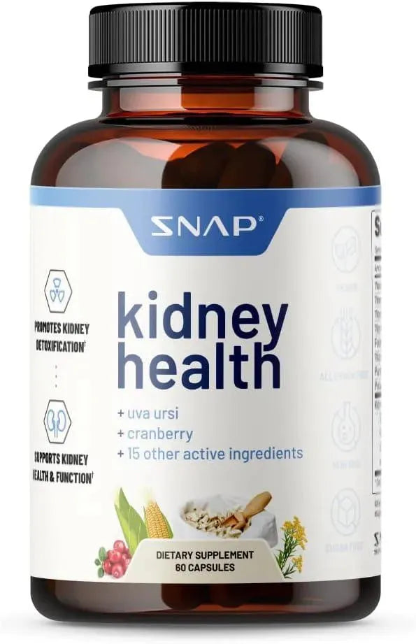 SNAP - Snap Supplements Kidney Health Support 60 Capsulas - The Red Vitamin MX - Suplementos Alimenticios - {{ shop.shopifyCountryName }}