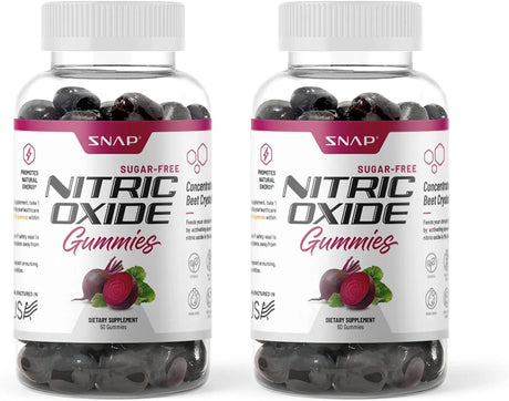 SNAP - Snap Supplements Nitric Oxide Beet Root Gummies 60 Gomitas 2 Pack - The Red Vitamin MX - Suplementos Alimenticios - {{ shop.shopifyCountryName }}