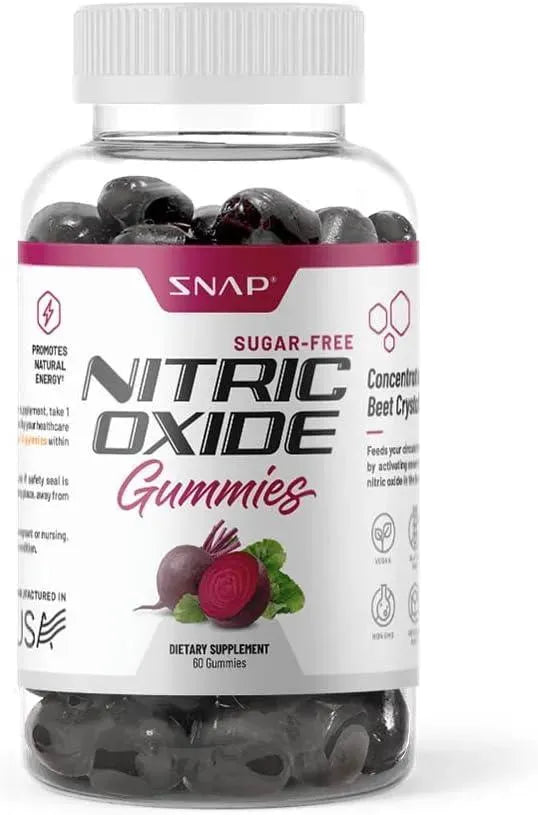 SNAP - Snap Supplements Sugar Free Nitric Oxide Beet Root Gummies 60 Gomitas - The Red Vitamin MX - Suplementos Alimenticios - {{ shop.shopifyCountryName }}