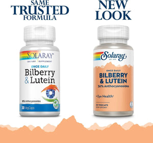 SOLARAY - SOLARAY Bilberry and Lutein 30 Capsulas - The Red Vitamin MX - Suplementos Alimenticios - {{ shop.shopifyCountryName }}