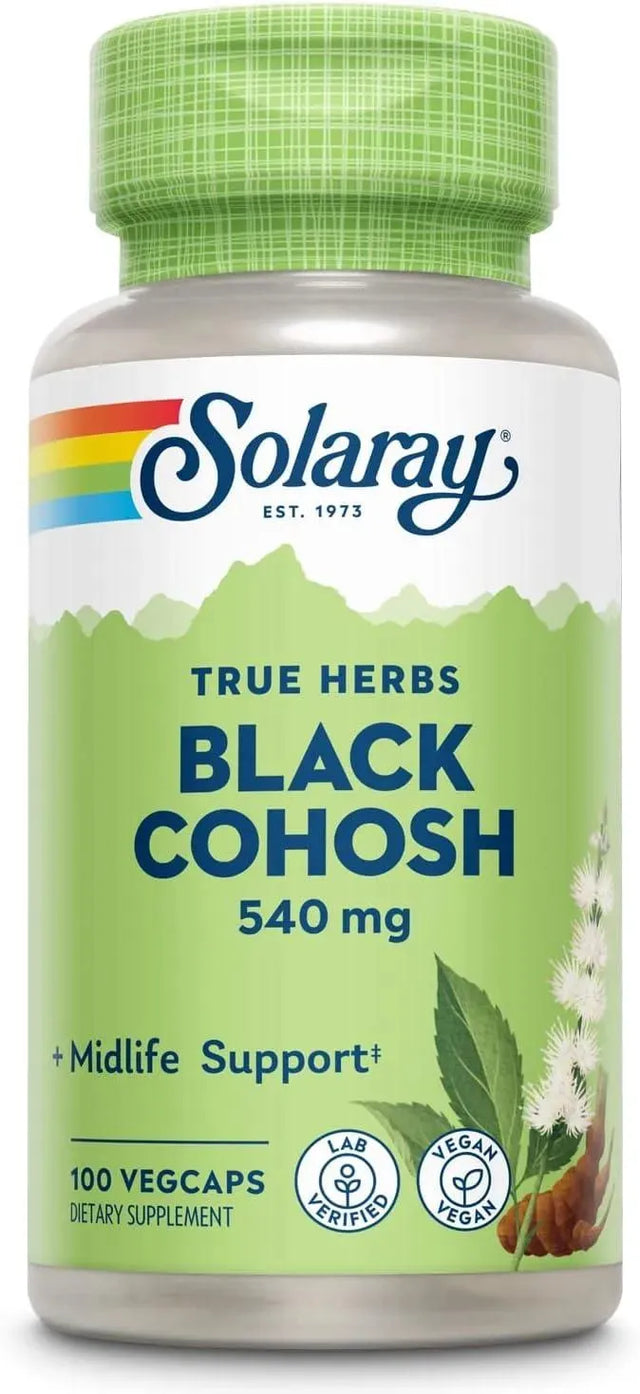 SOLARAY - SOLARAY Black Cohosh 540Mg. 100 Capsulas 2 Pack - The Red Vitamin MX - Suplementos Alimenticios - {{ shop.shopifyCountryName }}