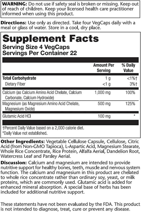 SOLARAY - Solaray Calcium Magnesium 90 Capsulas - The Red Vitamin MX - Suplementos Alimenticios - {{ shop.shopifyCountryName }}