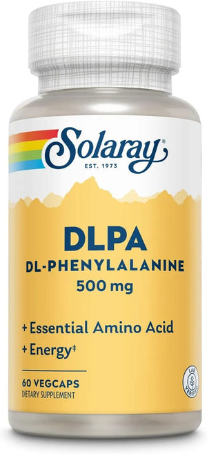 SOLARAY - SOLARAY DL-Phenylalanine 500Mg. 60 Capsulas - The Red Vitamin MX - Suplementos Alimenticios - {{ shop.shopifyCountryName }}