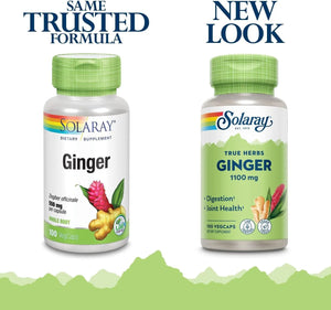 SOLARAY - SOLARAY Ginger Root 1100Mg. 100 Capsulas 2 Pack - The Red Vitamin MX - Suplementos Alimenticios - {{ shop.shopifyCountryName }}