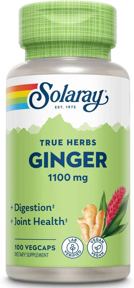 SOLARAY - SOLARAY Ginger Root 1100Mg. 100 Capsulas - The Red Vitamin MX - Suplementos Alimenticios - {{ shop.shopifyCountryName }}