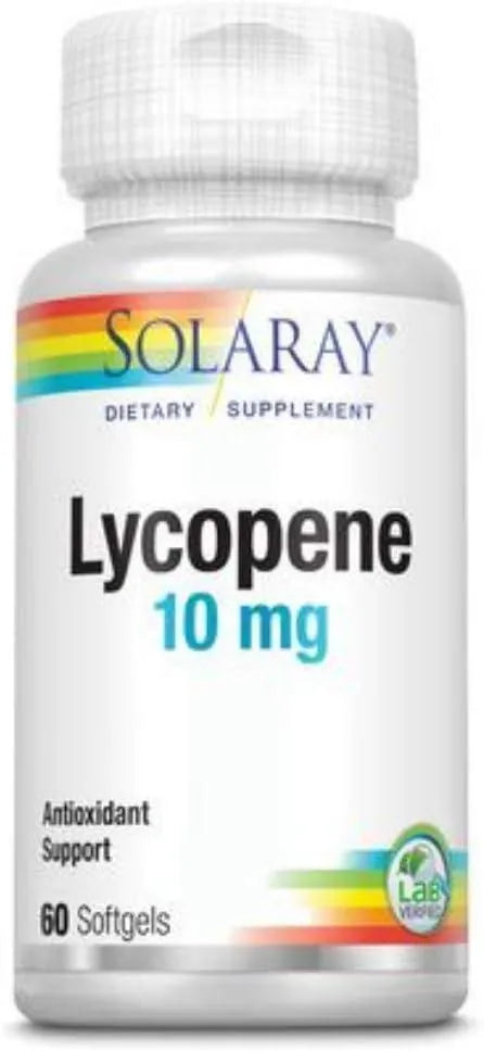 SOLARAY - SOLARAY Lycopene 10Mg. 60 Capsulas Blandas - The Red Vitamin MX - Suplementos Alimenticios - {{ shop.shopifyCountryName }}