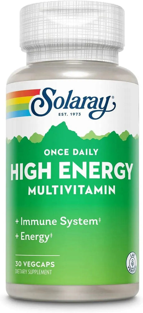 SOLARAY - Solaray Once Daily High Energy Multivitamin 30 Capsulas - The Red Vitamin MX - Suplementos Alimenticios - {{ shop.shopifyCountryName }}