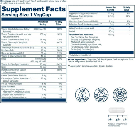 SOLARAY - Solaray Once Daily High Energy Multivitamin 30 Capsulas - The Red Vitamin MX - Suplementos Alimenticios - {{ shop.shopifyCountryName }}