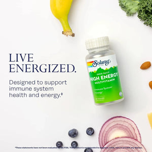 SOLARAY - Solaray Once Daily High Energy Multivitamin 60 Capsulas - The Red Vitamin MX - Suplementos Alimenticios - {{ shop.shopifyCountryName }}