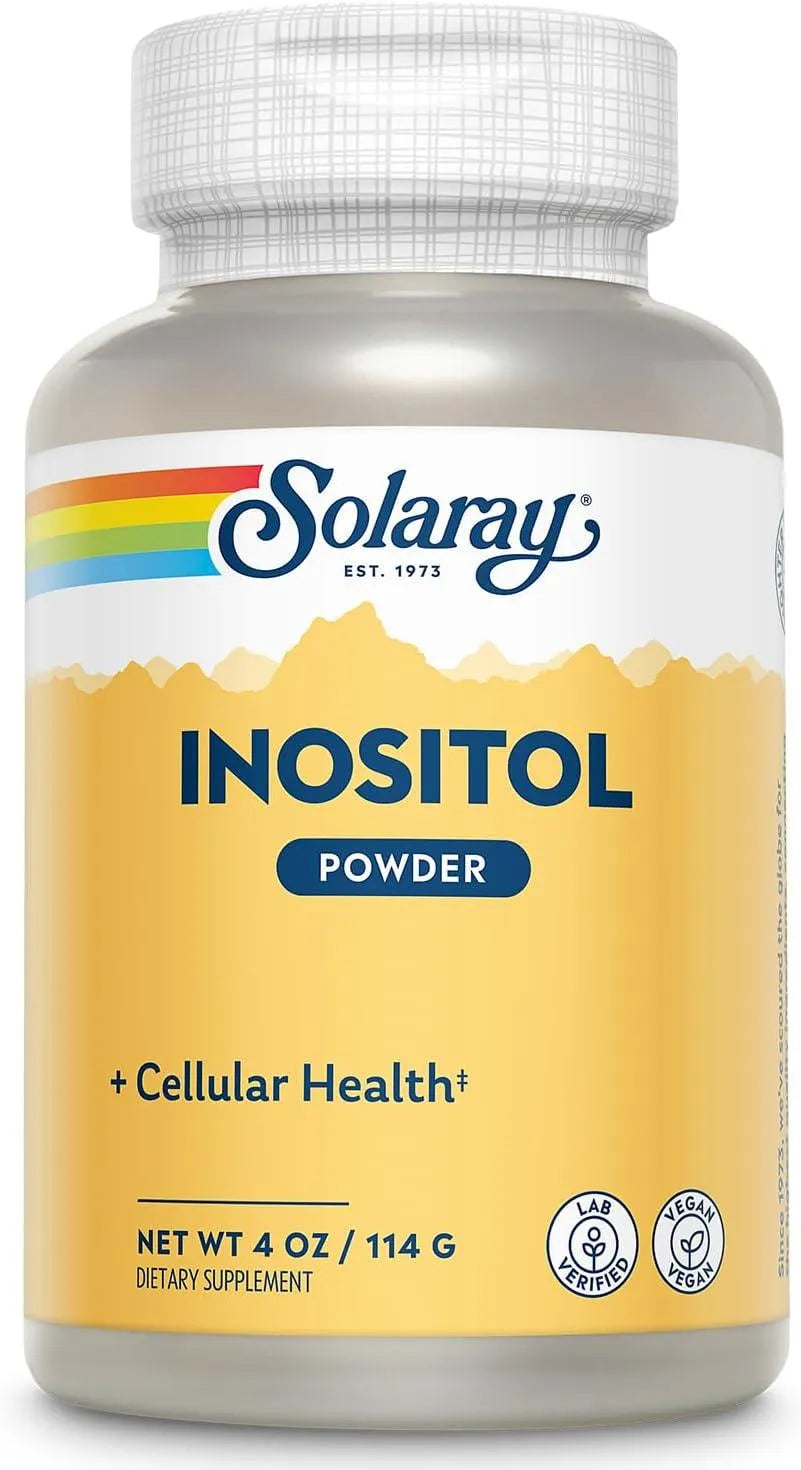 SOLARAY - Solaray Pure Inositol Powder 114Gr. - The Red Vitamin MX - Suplementos Alimenticios - {{ shop.shopifyCountryName }}