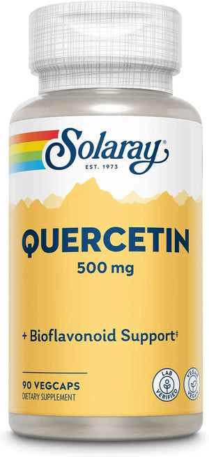 SOLARAY - Solaray Quercetin 500Mg. 90 Capsulas - The Red Vitamin MX - Suplementos Alimenticios - {{ shop.shopifyCountryName }}