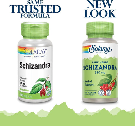 SOLARAY - Solaray Schizandra Berries 580Mg. 100 Capsulas - The Red Vitamin MX - Suplementos Alimenticios - {{ shop.shopifyCountryName }}