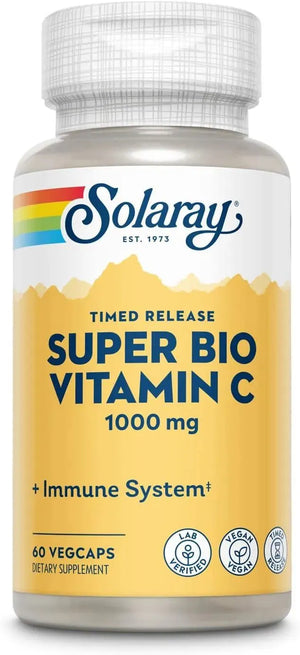 SOLARAY - SOLARAY Super Bio Vitamin C 1000Mg. 60 Capsulas - The Red Vitamin MX - Suplementos Alimenticios - {{ shop.shopifyCountryName }}